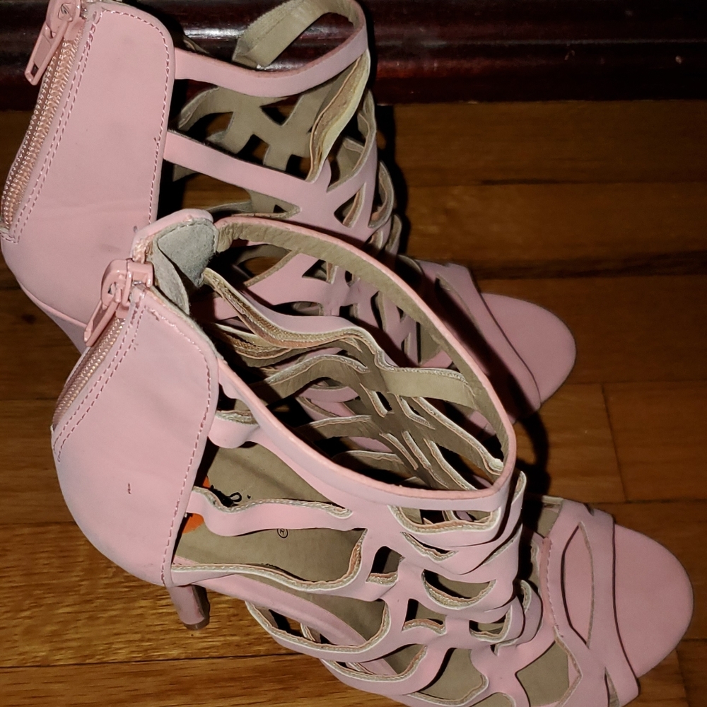 Womens Heeled Sandals